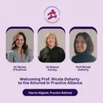welcoming Prof. Nicola Doherty to our alliance