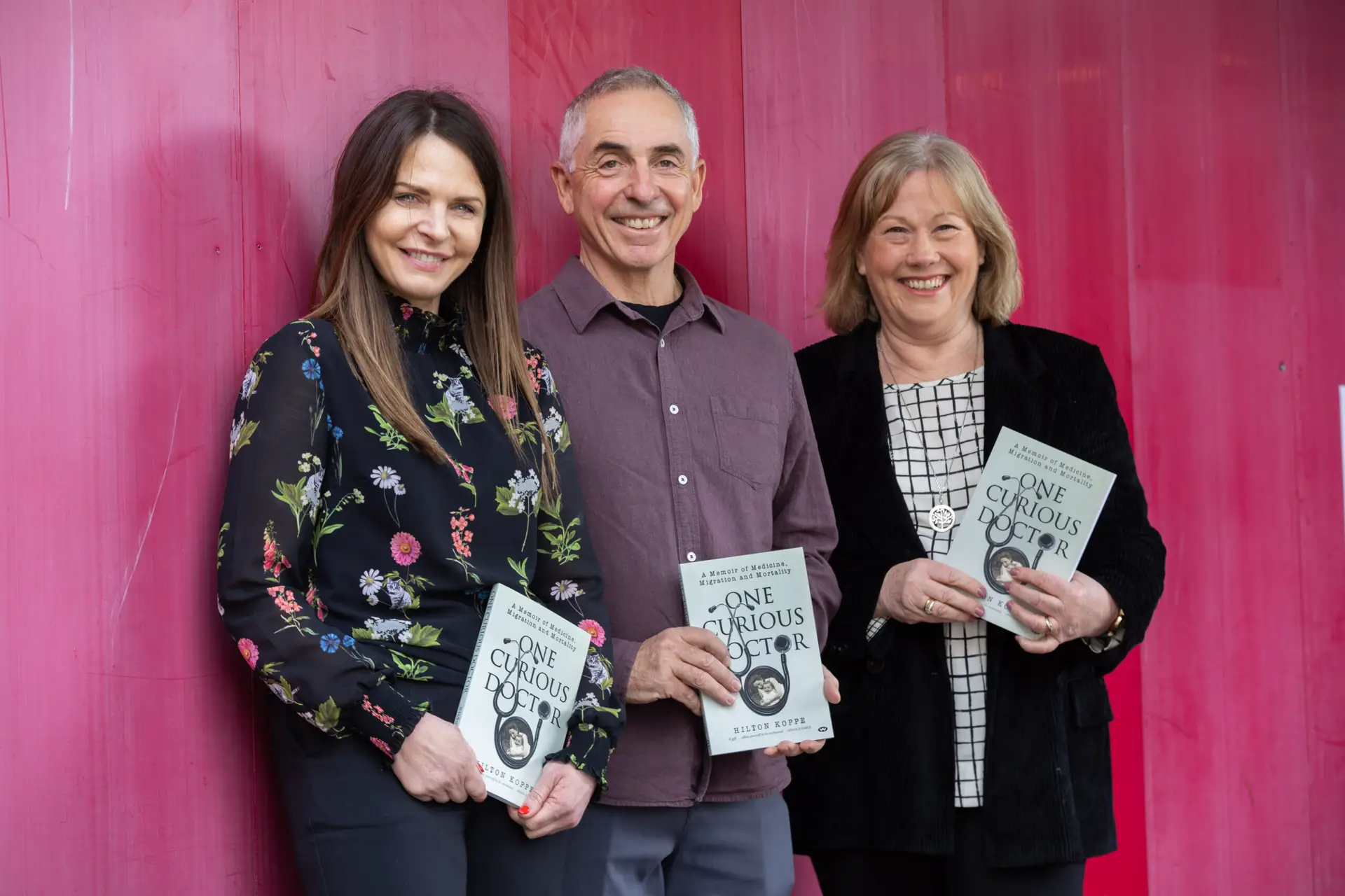 DKANE 3rd March 2025
REPRO FREE
Attuned in Practice, co-founders Dr Nicola O’Sullivan and Dr Maeve Hurley with Dr Hilton Koppe attending a talk by Australian medical educator and GP, Dr Hilton Koppe, author of One Curious Doctor – A Memoir of Medicine, Migration and Mortality in CUH.
Hosted by
Photo. Darragh Kane